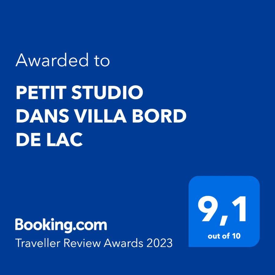Petit Studio Dans Villa Bord De Lac 엑스레뱅 외부 사진